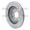 Dynamic Friction Co Brake Rotor Drilled And Slotted Silver, 631-48054R 631-48054R - alternate 5